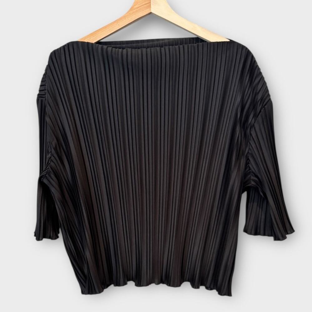 Reformation Spencer Knit Top In Black Size XL